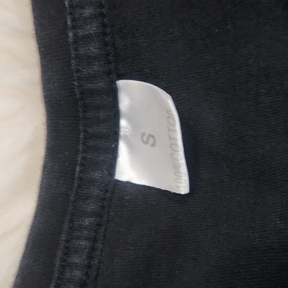 Billie Eilish Black Cotton Boxy Graphic Tshirt - Picture 2 of 3